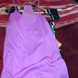 Lavender style rack summer dress